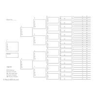 6 Generation Ancestor Chart Details