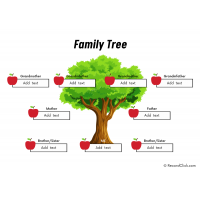 Apple Family Tree Template