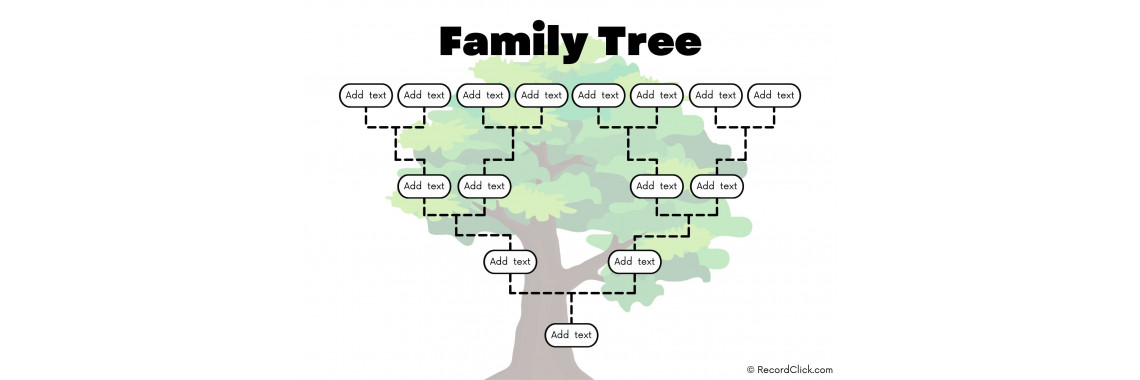 Blank Family Tree Template