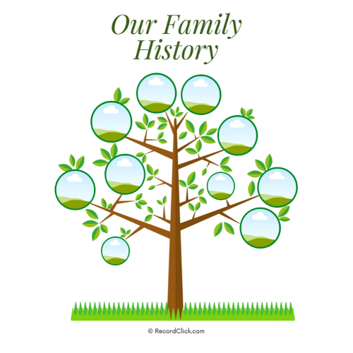 Family Tree Templates Google Docs - Downloadable