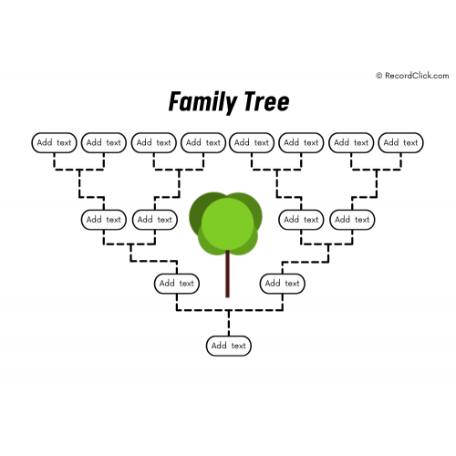 Tree Outline Drawing | Tree Outline Colouring Activity