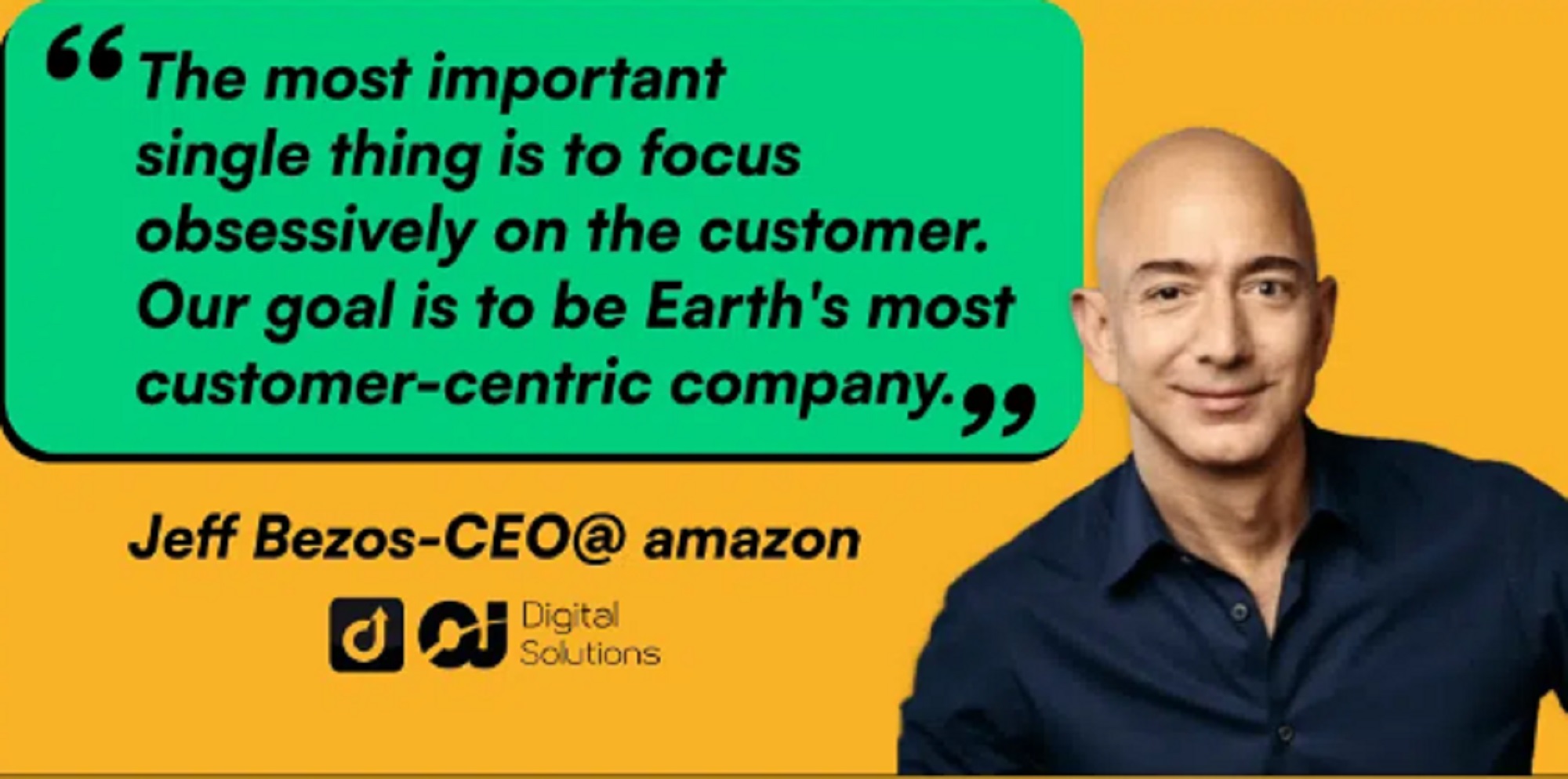 Jeff Bezos has a clear purpose for Amazin that enhances its brand identity and loyalty